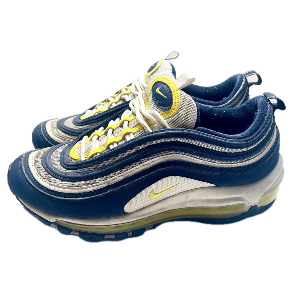 Nike Air Max 97 BG 'Dark Blue Opti Yellow'